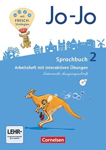 Jo-Jo - Sprachbuch Arbeitsheft mit interaktiven Übungen. Lateinische Ausgangsschrift / erarbeitet von Frido Brunold [und 3 anderen]