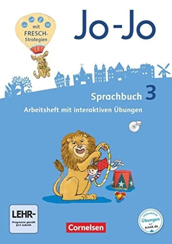 Jo-Jo - Sprachbuch Arbeitsheft mit interaktiven Übungen / erarbeitet von Frido Brunold [und weiteren]