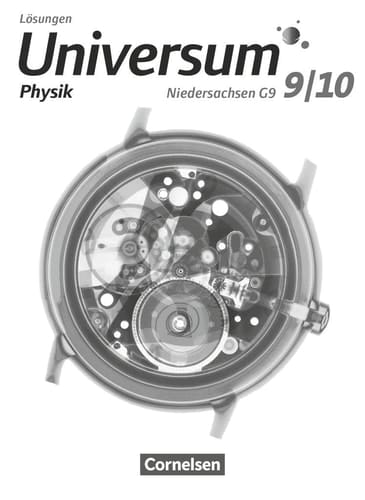 Universum Physik - Niedersachsen G9 Lösungen / Autoren: Dr. Hans-Otto Carmesin, Stade [und 5 andere]