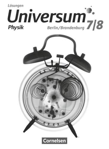 Universum Physik - Berlin/Brandenburg Lösungen / Autoren: Dr. Hans-Otto Carmesin [und viele andere]