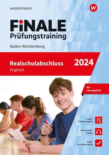 Finale Prüfungstraining Baden-Württemberg - Realschulabschluss Englisch 2024
