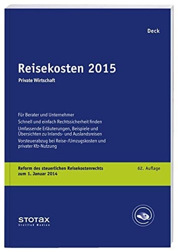 Reisekosten 2015 Private Wirtschaft
