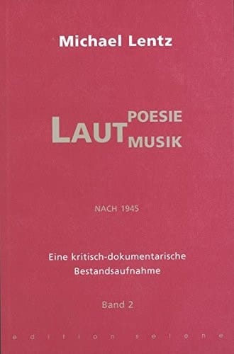 Lautpoesie, -musik nach 1945