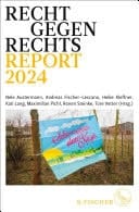 Recht gegen rechts Report 2024 | Ausgezeichnet mit dem Hans Frankenthal-Preis 2025 der Stiftung Auschwitz-Komitee