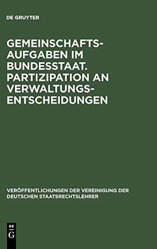 Gemeinschaftsaufgaben im Bundesstaat