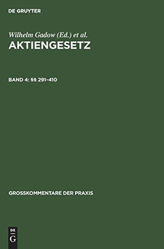 Aktiengesetz Grosskommentar