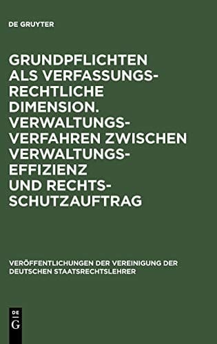 Grundpflichten als verfassungsrechtliche Dimension