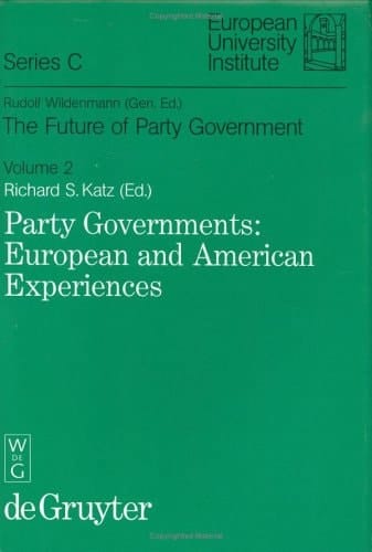 Party Governments (European University Institute - Series C)