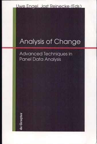 Analysis of Change Advanced Techniques in Panel Data Analysis