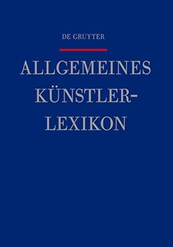 Allgemeines Künstlerlexikon die bildenden Künstler aller Zeiten und Völker. Morris-Nasedkin. Band 91
