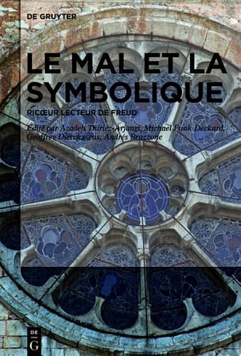 Le mal et la symbolique Ricœur lecteur de Freud