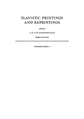 The Study of Russian Folklore