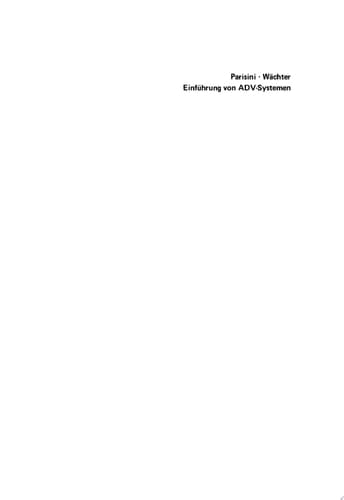 Organisations-Handbuch für die Einführung von ADV-Systemen Systemplanung. Systemanalyse. Systemeinführung