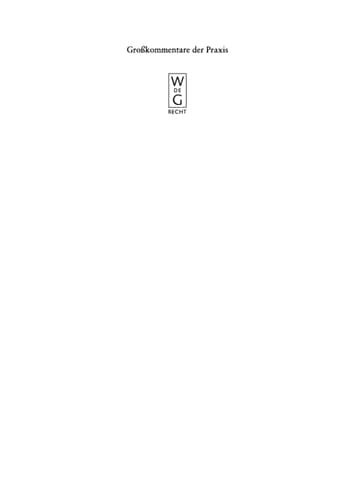 Einführung; §§ 1-32 VVG