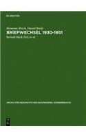 Briefwechsel 1930-1951 (Archiv F R Geschichte Des Buchwesens. Sonderdrucke) (German Edition)