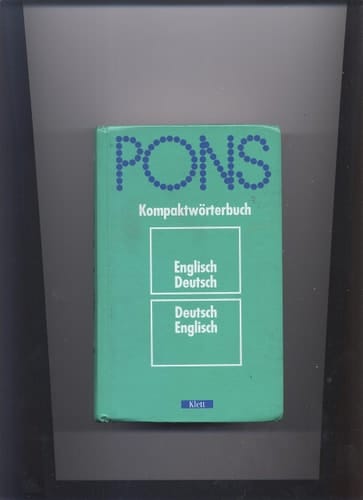 Pons Kompaktworterbuch English-German/German-English New Edition