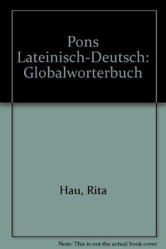 Pons Lateinisch-Deutsch Globalwörterbuch