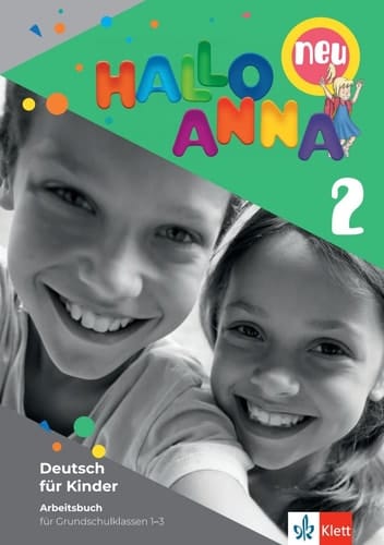 Hallo Anna neu 2 Deutsch für Kinder . Arbeitsbuch und Bastelvorlagen - Turkish Edition