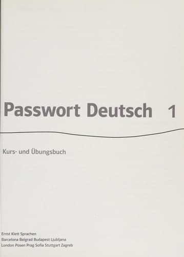 Passwort Deutsch