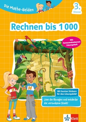 Klett Rechnen bis 1000, 3. Klasse Mathematik in der Grundschule