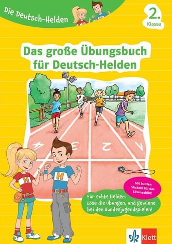 Klett Die Deutsch-Helden Das große Übungsbuch für Deutsch-Helden 2. Klasse Deutsch in der Grundschule