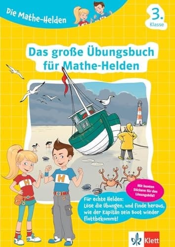 Klett Die Mathe-Helden Das große Übungsbuch für Mathe-Helden 3. Klasse Mathematik in der Grundschule