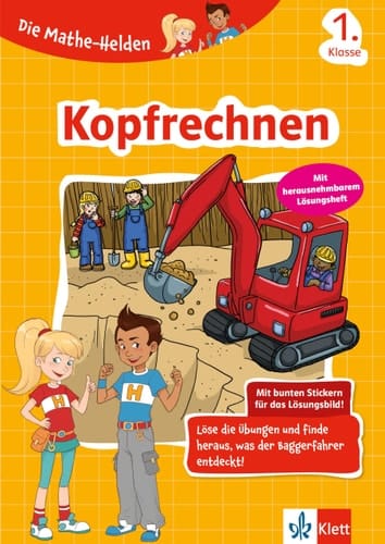 Klett Kopfrechnen 1. Klasse Mathematik in der Grundschule