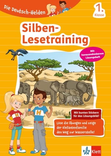 Klett Silben-Lesetraining 1. Klasse Deutsch in der Grundschule