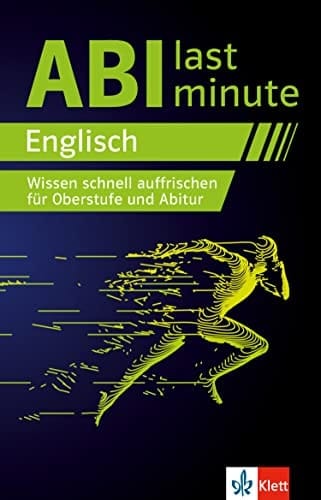 Klett Abi last minute Englisch Wissen schnell auffrischen für Oberstufe und Abitur