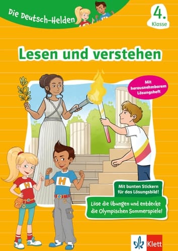 Klett Die Deutsch-Helden: Lesen und verstehen 4. Klasse Deutsch in der Grundschule