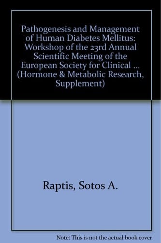 Hormone and Metabolic Research Supplement series