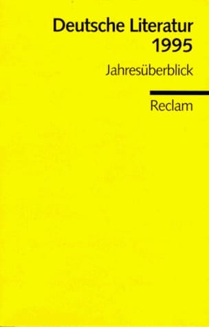Deutsche Literatur 1995 Jahresüberblick