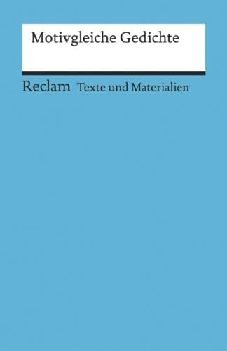 Motivgleiche Gedichte
