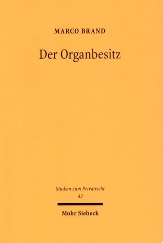 Der Organbesitz