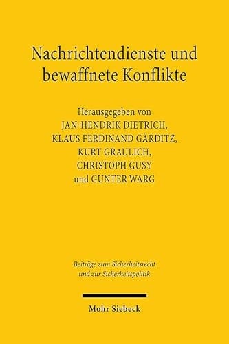 Nachrichtendienste Und Bewaffnete Konflikte
