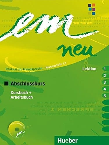 em neu - Abschlusskurs Deutsch als Fremdsprache : Niveaustufe C1 : Kursbuch + Arbeitsbuch : Lektion 1-5