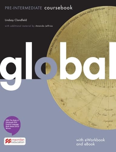 Global. Pre-Intermediate / Student's Book with ebook and e-Workbook (DVD-ROM)