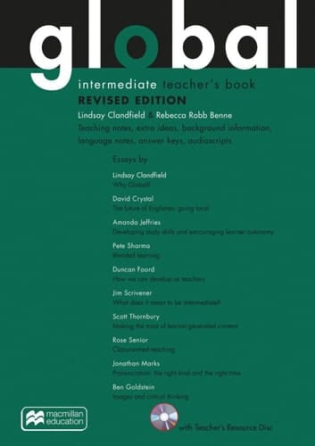 Global Revised Edition Intermediate/ Teacher’s Book with Resource DVD-ROM, Ebook and MPO Code