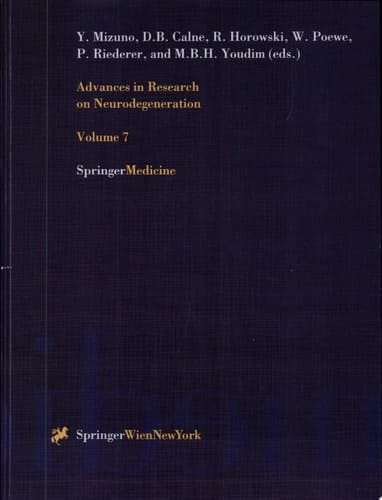 Advances in Research on Neurodegeneration Volume 7