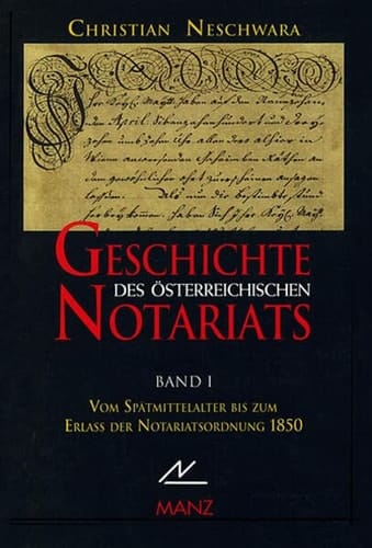 Geschichte des österreichischen Notariats