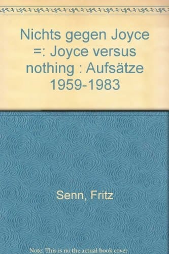 Joyce versus nothing