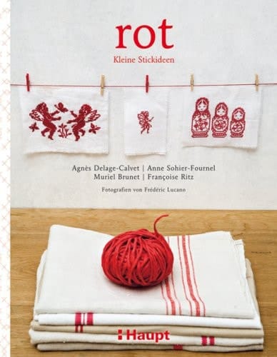 Kleine Stickideen Rot. ...