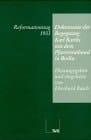 Reformationstag 1933: Dokumente der Begegnung Karl Barths mit dem Pfarrernotbund in Berlin (German Edition)