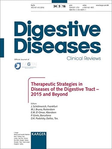 Therapeutic Strategies in Diseases of the Digestive Tract - 2015 and Beyond Falk Symposium 200, Freiburg, October 2015: Official Congress Report. Special Topic Issue: Digestive Diseases 2016, Vol. 34, No. 5