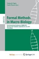 Formal Methods in Macro-Biology First International Conference, FMMB 2014, Noumea, New Caledonia, September 22-14, 2014, Proceedings