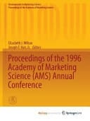 Proceedings of the 1996 Academy of Marketing Science (AMS) Annual Conference