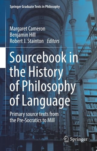 Sourcebook in the History of Philosophy of Language