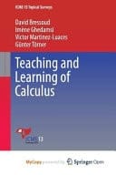 Teaching and Learning of Calculus