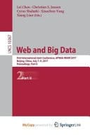 Web and Big Data First International Joint Conference, APWeb-WAIM 2017, Beijing, China, July 7-9, 2017, Proceedings. Part II