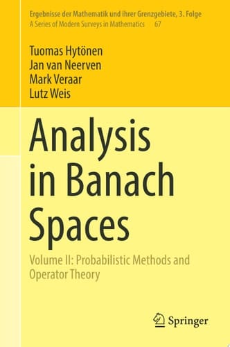 Analysis in Banach Spaces